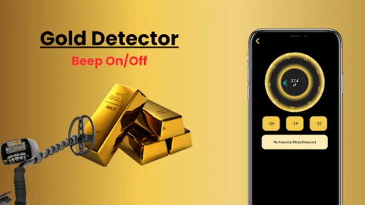 Gold Detector - Finder android App screenshot 1